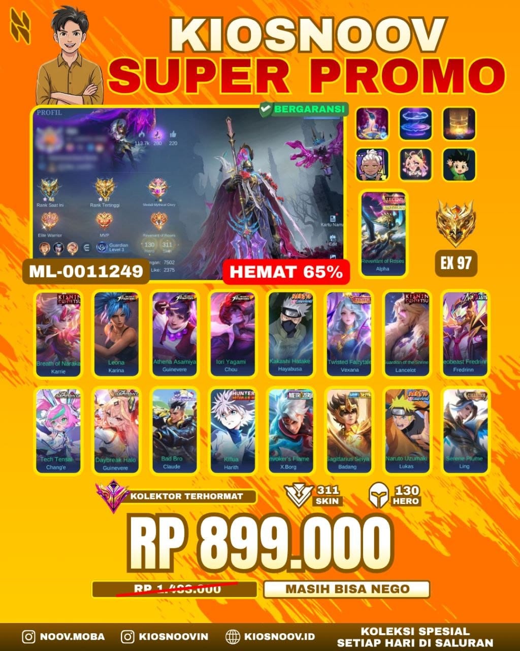 ALPHA LEGEND,LANCE KISHIN, FREDRIN NEOBEST